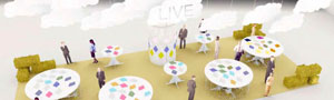 Trend booth rendering