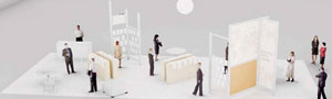 Trend booth rendering