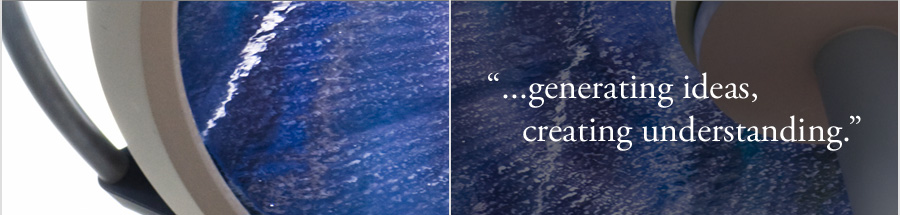 generating ideas, creating understanding