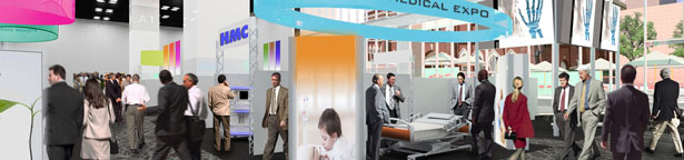 rendering of showroom floor