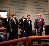 Trade center press conference