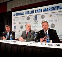 Trade center press conference