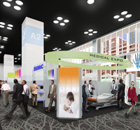 Project Rendering - Interior of trade center