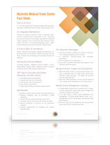 Fact Sheet download for Nashville Medical Trade Center